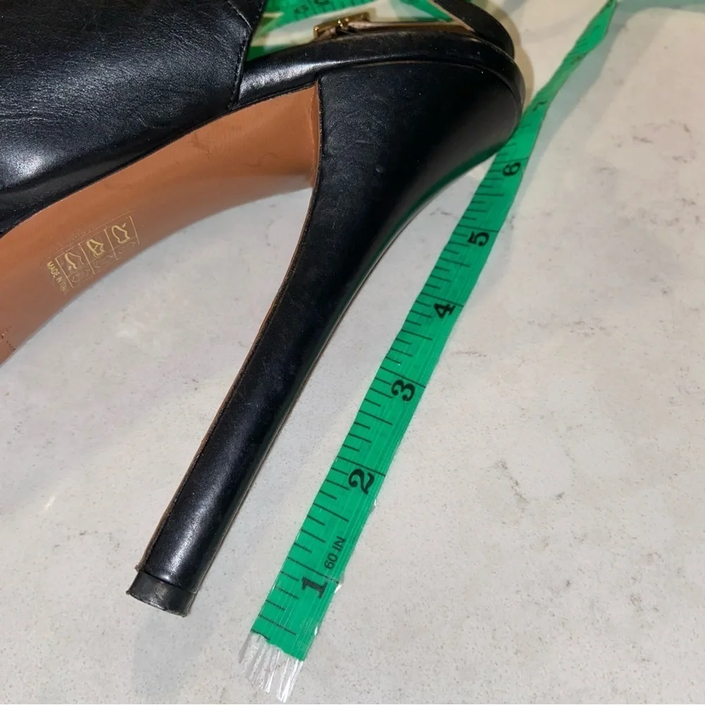 Palter DeLiso black platform heel size 9.5/10 euro 40